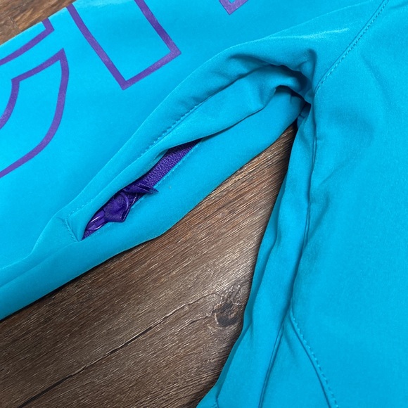 Retro NEFF Winter Snowboard Jacket Hood Softshell - Picture 6 of 10